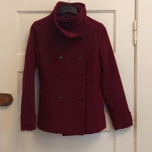 Pea coat - Maroon